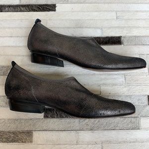 Naked Feet Metallic Chelsea Loafer